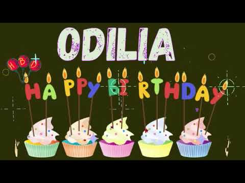 Odilia Happy Birthday song