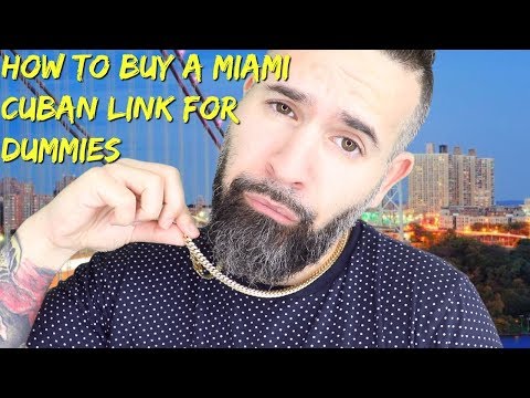 A Guide In Buying Your First Miami Cuban Link Chain