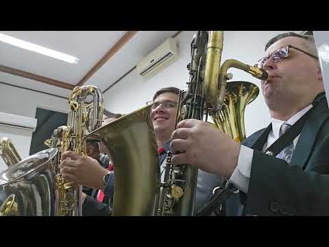 Hino 406 - Som 3 saxes barítono e 1 sax baixo - Vila Orestina