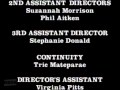 Homeward Bound Credits New Zealand 1992