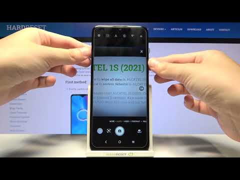 How to Turn On/Off Camera Leveler in ALCATEL 1S (2021) – Take Straight Photos