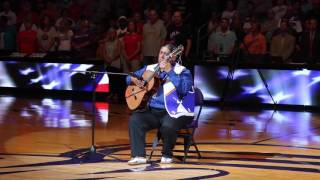 Gabriel Ayala performs the National Anthem (Star Spangled Banner)