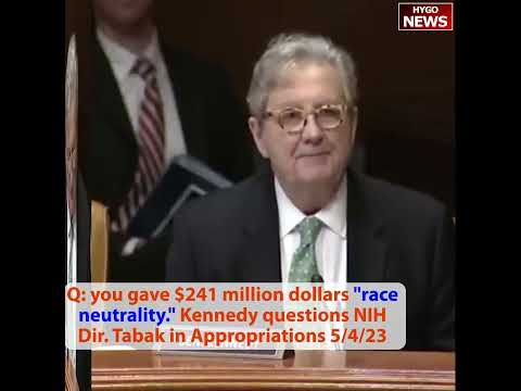 Q: You Gave 12 Institutions $241 Million — Penalize Candidates Espousing "Race Neutrality"