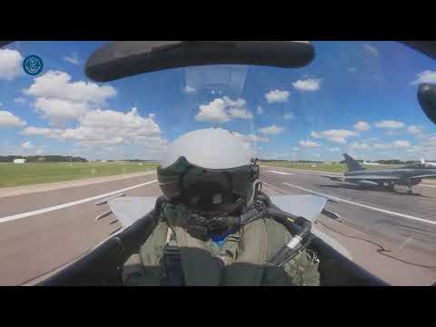 NEW! Eurofighter Takeoff | Cockpit Camera