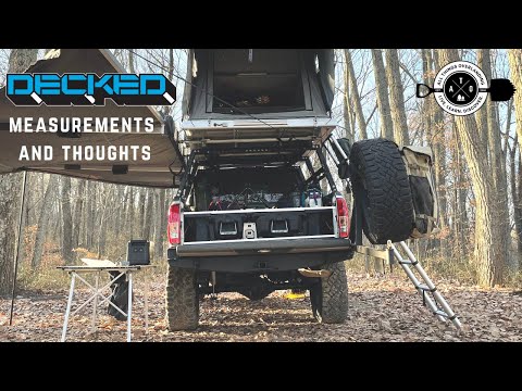 Nissan Frontier Decked System for Overlanding (Truck Bed Drawers, Vehicle Storage System, Specs)