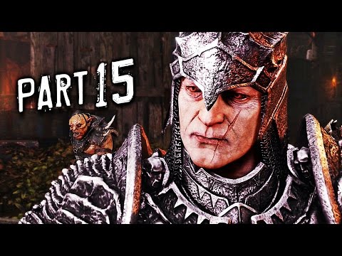 Middle Earth Shadow of Mordor Walkthrough Gameplay Part 15 - Black Captain (PS4)