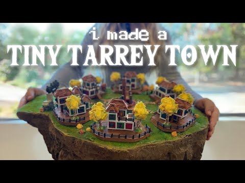 I Made a TINY TARREY TOWN from Breath of the Wild // Zelda Crafts