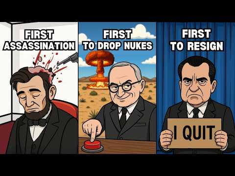 Every Presidential First Explained In 24 Minutes
