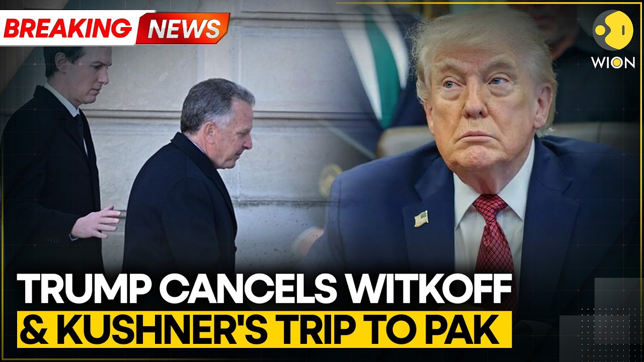 U.S. President Trump Says Cancellation of Trip Doesn't Mean Restart of Iran War | WION BREAKING