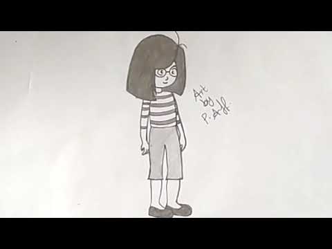 Kumari Corner Drawing Video | Cartoon  Character  Pencil Art | Sonia Mahi Youtube Channel