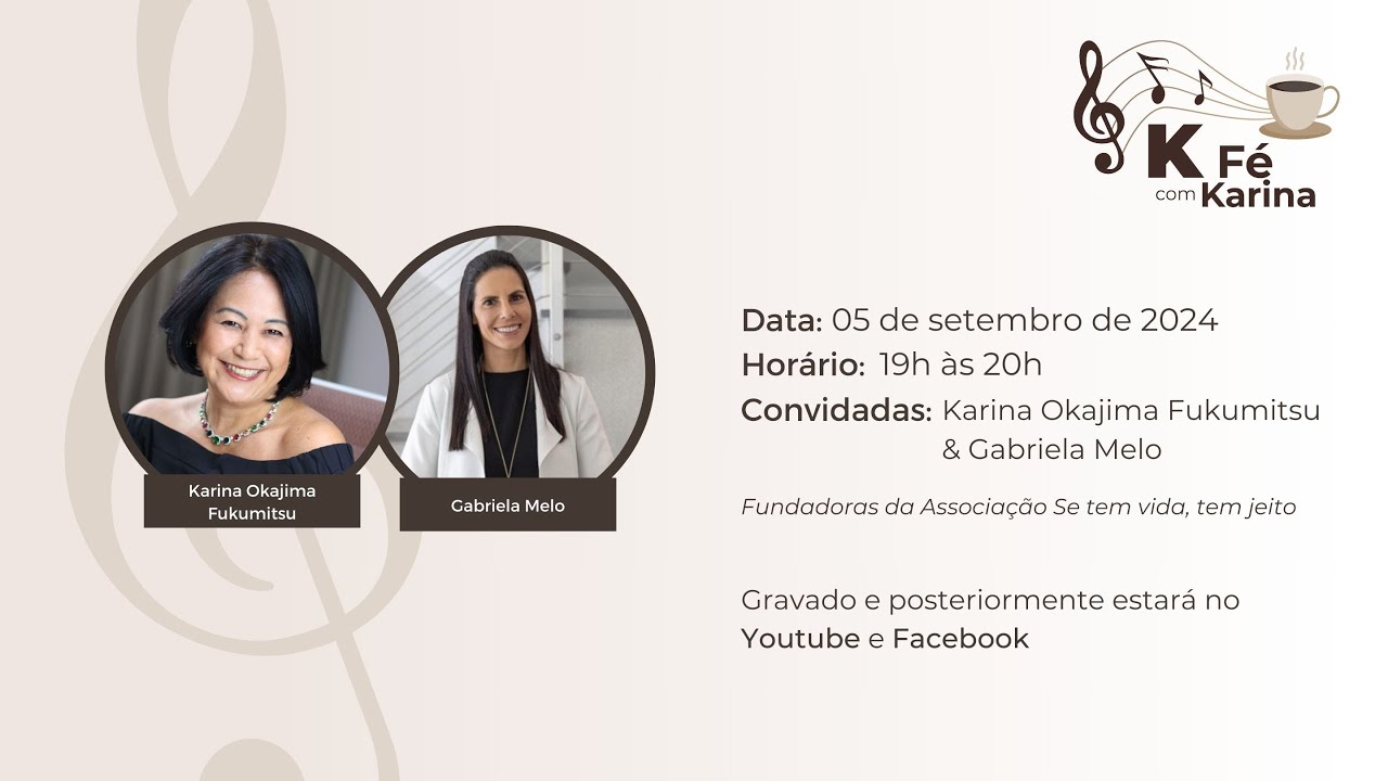 KFé com Karina com Karina Okajima Fukumitsu & Gabriela Melo
