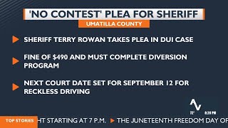 Umatilla Co. Sheriff pleads 'no contest' to DUI charge, enters diversion program