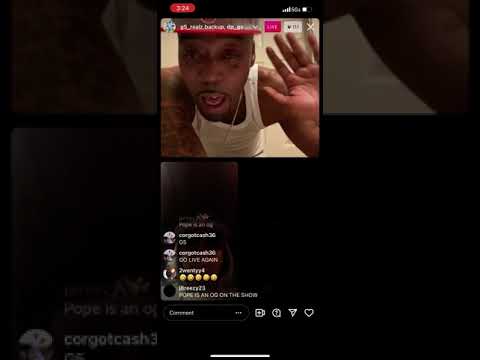 Pope Tv makes a return on G5 realz live 🤯 #g5realz #popetv