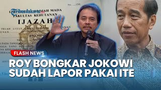 Bukan Hasil Penyelidikan! Roy Suryo Bongkar Jokowi Sudah Pasang Pasal ITE Sejak Awal Lapor