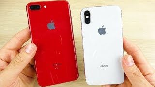 Red iPhone 8 Plus or iPhone X?