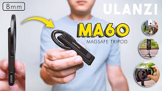 Paper-Thin 8mm Magsafe Phone Tripod | Ulanzi MA60 Review