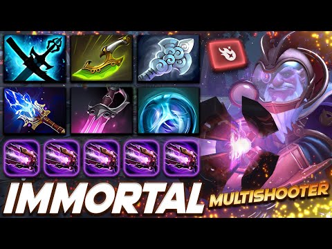Sniper Immortal Multishooter - Dota 2 Pro Gameplay [Watch & Learn]
