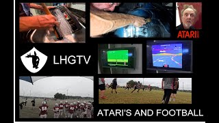 LHGTV // Restoring an Atari 2600 Gaming Console // Kids Football //