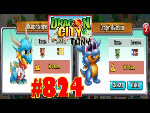 Dragon City "Capítulo 824 - El Dragón Alegre y Dragón Diversión" por Tony