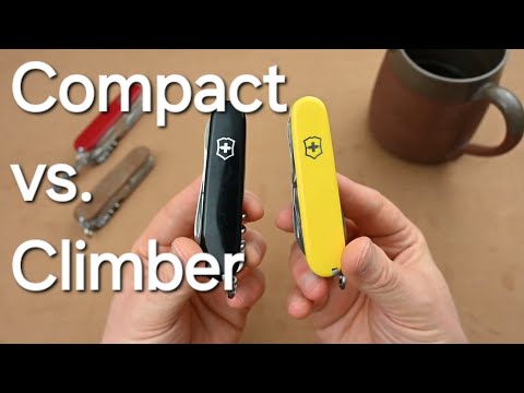 Victorinox COMPACT vs. CLIMBER | Warum ist das Compact EDC-Taschenmesser so beliebt? | Knife Talk