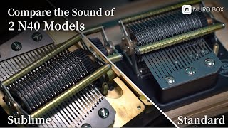 Video thumbnail for Muro Box-N40 | Comparing the Sound of Sublime vs. Standard with "My Grandfather's Clock" by Muro Box - All of Your Memories in One Music Box