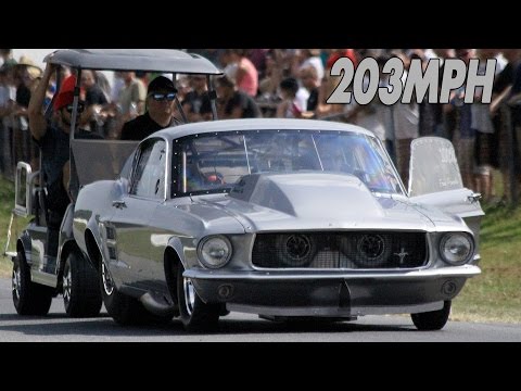 Frank Pompilio 203MPH Outlaw 10.5 1967 Turbo Mustang