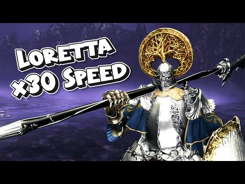 Hyperspeed  Loretta, Knight of the Haligtree vs Bosses - Elden Ring Shadow of the Erdtree DLC