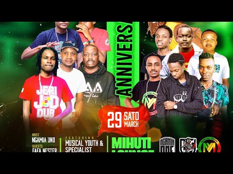 MAISHA MIHUTI KIHUTI JUNGLE REGGAE ANNIVERSARY MIXED BY ANTOTUFF HYPED BY MC SKILLY RUIRU MAISHA