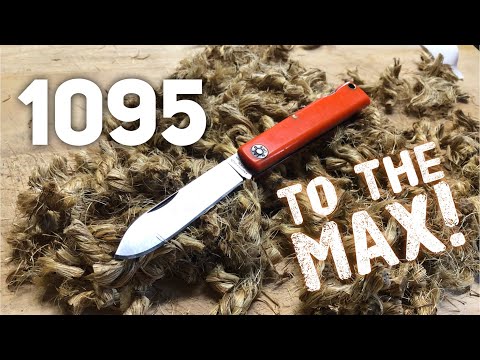 1095 Steel Unleashed, pushing its edge Retention to the max!!