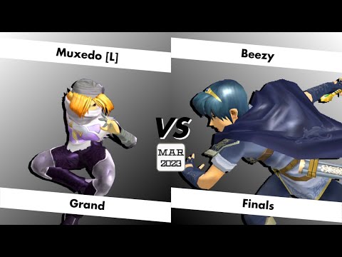 Muxedo [L] (Sheik) vs. Beezy (Marth) - Grand Finals - Flatty March 2023