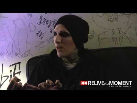 2014.03.10 Interview #3 with Chris from Motionless in White (Live in Bloomington, IL)