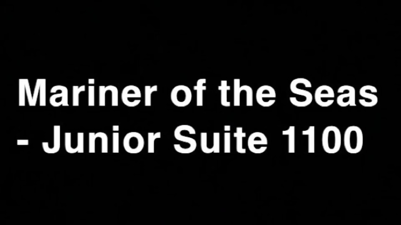 Mariner of the Seas - Cabin 1100 - Video 1
