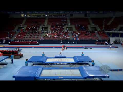ALIYEV Pirmammad (KAZ) - 2017 Trampoline Worlds, Sofia (BUL) - Qualification Trampoline Routine 2