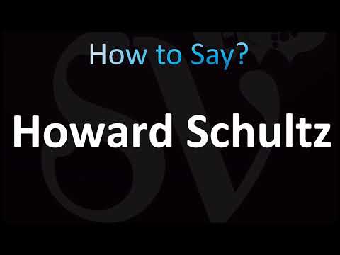 How to Pronounce Howard Schultz (CORRECTLY!)