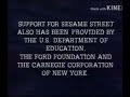 Sesame Street Funding Credits 1994 1995 But With My Voiceover