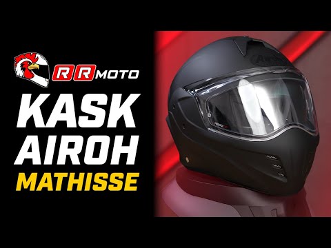 AIROH MATHISSE - kask motocyklowy z podwójną homologacją