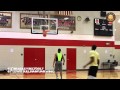 1 on 1 with 6'7" Lewis Sullivan (UAB) and Bradley Belt (Elite 2017 PG)