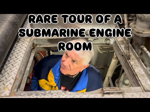 Submarine Engine Room: WWII USS Cod Tour