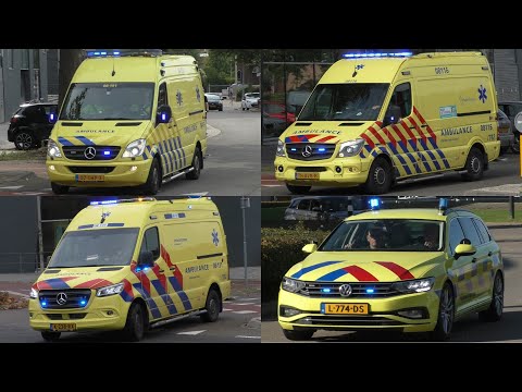 [EMS]- Ambulances en ProCentrum met spoed in Nijmegen