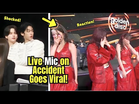 TWS Dohoon’s Live Mic Accident During LE SSERAFIM’s Spaghetti Goes Viral at Golden Disk Awards 2026
