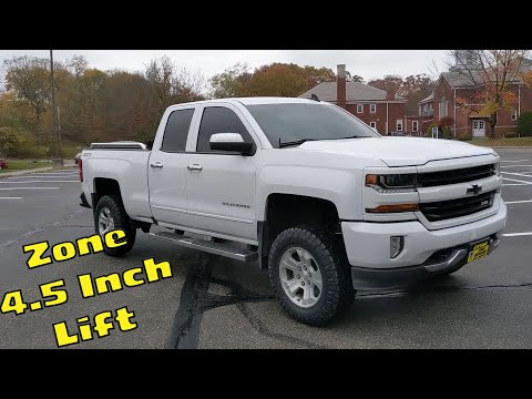 2017 Chevy Silverado Zone 4.5 inch lift install 14-18