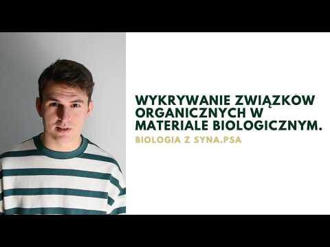 Biologia z Syna.psą - wykrywanie związków organicznych w materiale biologicznym. #Matura2022 #Matura