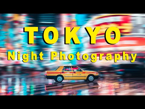 TOKYO Night PHOTOGRAPHY in the RAIN