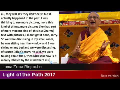 20170822 1600 LZR LOP KC, USA - Merely labelled I. All comes from the mind. Meditation on emptiness