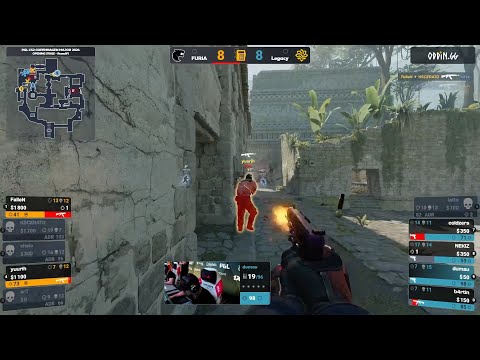 Legacy win CRAZY ROUND vs. Furia | FURIA vs. Legacy - PGL CS2 Major Copenhagen 2024