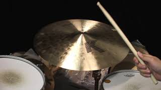 Video thumbnail for Zildjian 22" K Light Ride - 2551g by The Drum Shop - Portland, Maine