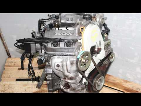 JDM HONDA CIVIC D15B 1.5L SOHC DUAL VTEC ENGINE, ECU: video still