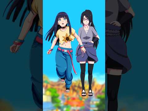 Himawari vs sarada | who is strong? #naruto #himawari #boruto #sarada #youtubeshorts #shorts