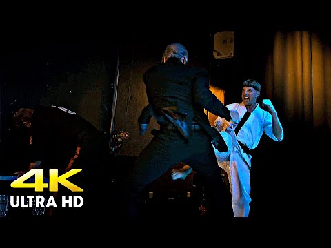Cobra Kai Season 6 - Kreese & Johnny VS Terry Silver Scene [4K UHD]