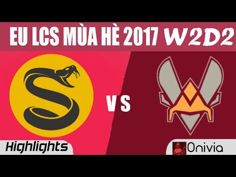 SPY vs VIT Highlights Game 2l Week2 day2 l EU LCS SUMMER 2017